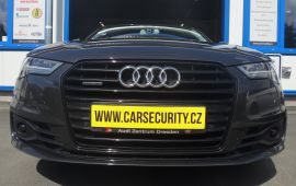 Audi A6 montáž autoalarmu Jablotron CA-2103