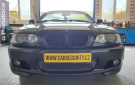 BMW 3 E46 cabrio montáž elektronického zabezpečení