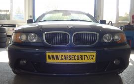 BMW 3 E46 cabrio elektronicky zabezpečeno