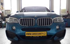 BMW X6 4.0d instalace autoalarmu Jablotron CA-2103