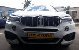 BMW X6 instalace autoalarmu Jablotron CA-2103