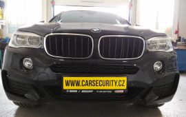 BMW X6 oprava po neodborné instalaci