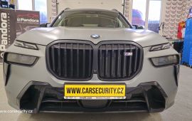 BMW X7 zabezpečeno autoalarmem Pandora SMART PRO