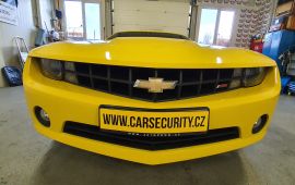 Chevrolet Camaro RS montáž vyhledávacího zařízení s možností blokace motoru