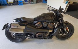  Harley-Davidson Sportster montáž motoalarmu Pandora SMART moto