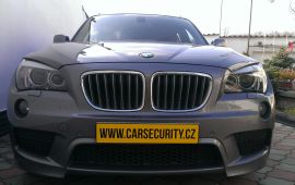 BMW X1 montáž autoalarmu Jablotron Athos CA-1803