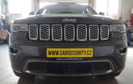 Jeep Grand Cherokee instalace autoalarmu Jablotron CA-2103