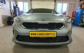 Kia Ceed montáž autoalarmu s dálkovým startem Pandora Elite