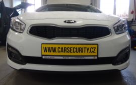 Kia Ceed s manuální převodovkou instalace zámku řazení Construct