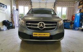 Mercedes Benz V montáž autoalarmu Jablotron CA-2103