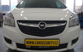 Opel Meriva montáž zámku volantu Zeder lock
