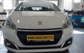 Peugeot 208 montáž vyhřívání sedadel