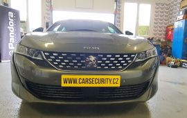 Peugeot 508 montáž vyhřívání sedadel