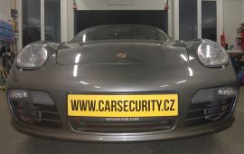 Porsche Boxster montáž elektronického zabezpečení ONI Střežení