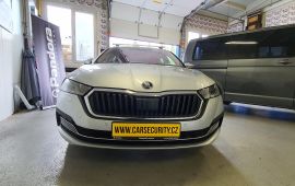 Škoda Octavia IV montáž autoalarmu Pandora Light PRO