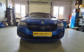 Škoda Superb III Sportline montáž Construct Safetronic a Pandora SMART PRO v3