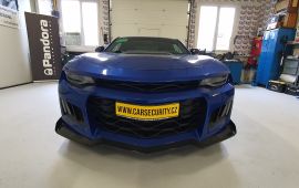 Zabezpečení Chevrolet Camaro GSP vyhledáváním s blokací motoru