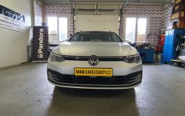 Zabezpečení nového vozu VW Golf VIII autoalarmem Pandora LIGHT PRO