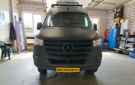 Zabezpečení obytného vozu Mercedes Benz Sprinter 4x4 autoalarmem Jablotron