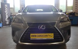 Zabezpečení vozu Lexus NX300h s vyhledáváním a vzdálenou blokací motoru