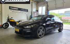 Zabezpečení VW Scirocco zámkem volantu Zeder