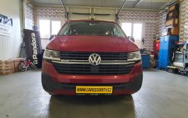 Zabezpečení VW T6.1 California autoalarmem Jablotron CA-2103