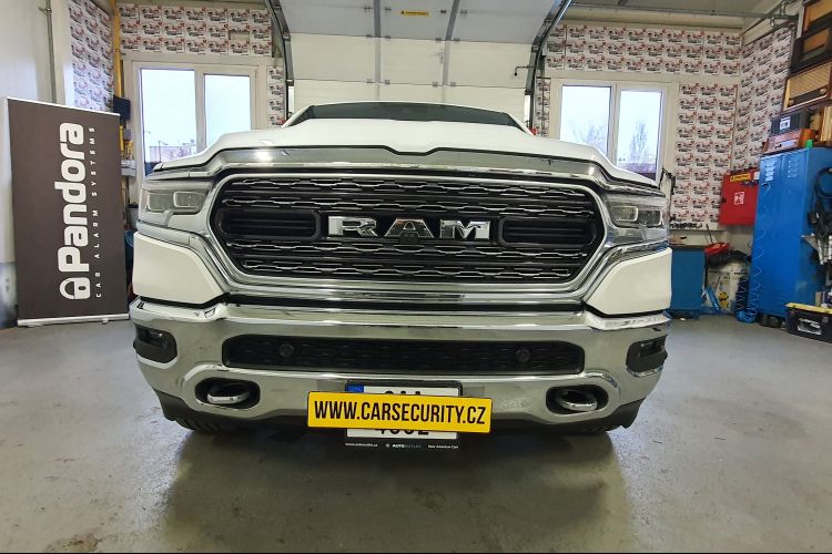 Dodge RAM montáž autoalarmu Jablotron CA-2103