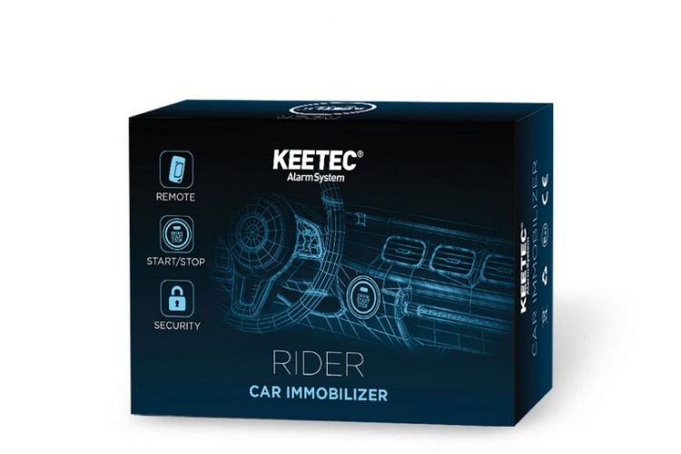 Keetec RIDER bezkontaktní imobilizér pro blokování tlačítka START/STOP 