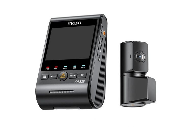 VIOFO A329-2CH  přední kamera a zadní kamera